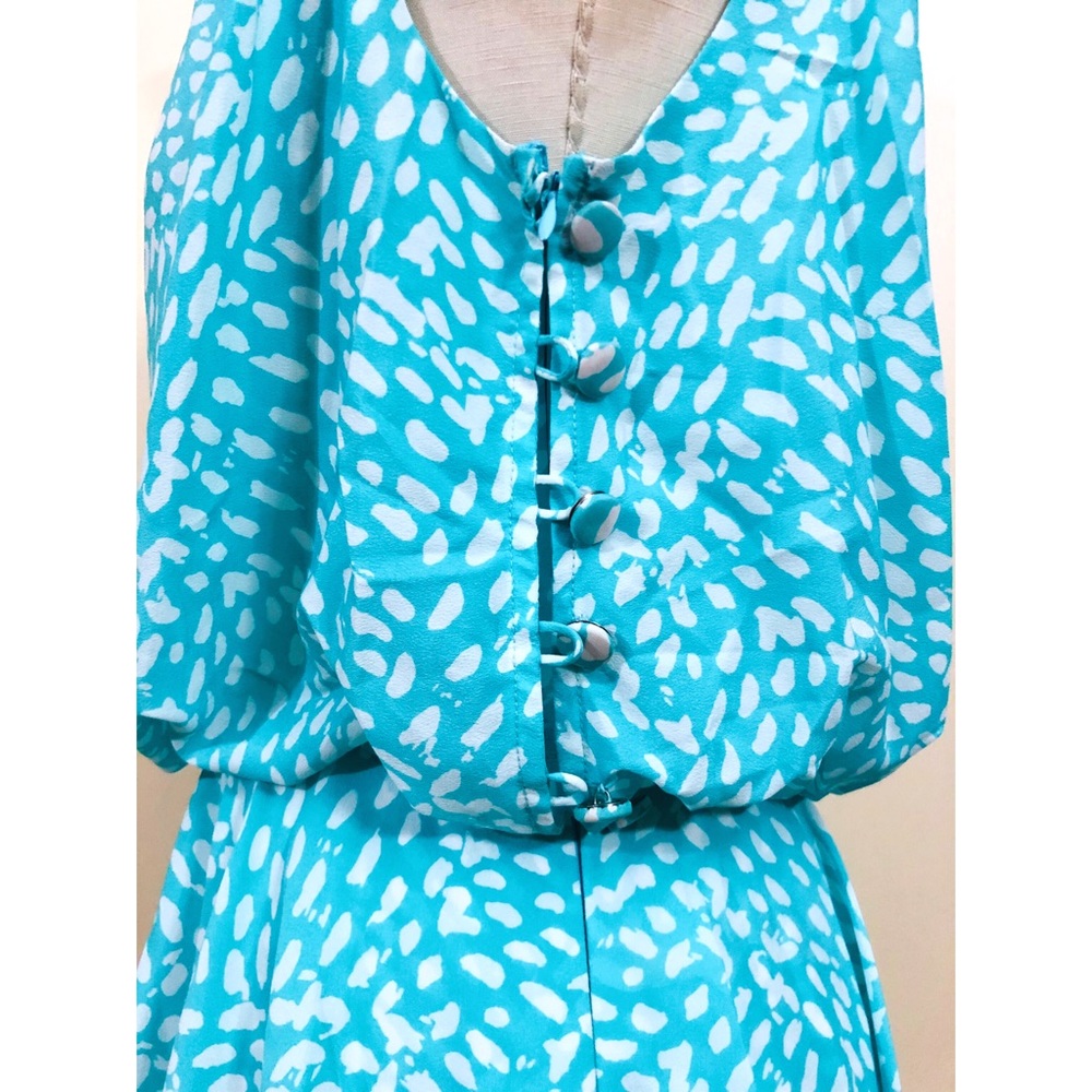 Eliza J Pebble Print Dress